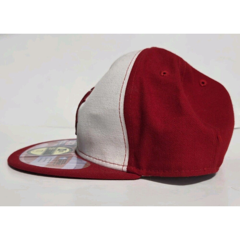 Red And White Baseball Cap - image 3